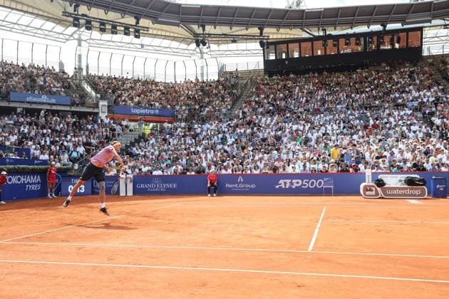Tennis: Hamburg Open 2024, ATP500, Finale, Hamburg, 21.07.2024 Alexander Zverev (GER) - Arthur Fils (FRA)