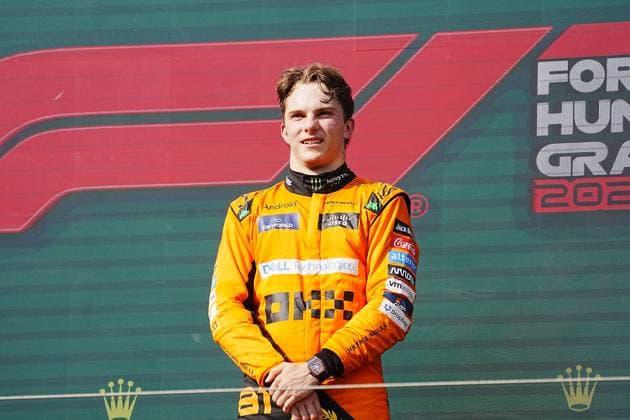 FORMULA 1 HUNGARIAN GRAND PRIX 2024 21.07.2024, Hungaroring, Budapest, FORMULA 1 HUNGARIAN GRAND PRIX 2024 , im Bild Sieger Oscar Piastri (AUS), McLaren F1 Team