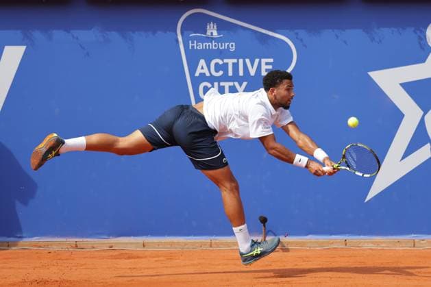 Tennis Herren ATP, Tennis Herren Tennis Herren Tour 500 European Open Hamburg, Hamburg Open ATP 500 2024 , 21.07.2024 , Finale , Arthur Fils FRA spielt eine Vorhand Copyright: FernandoxSoares