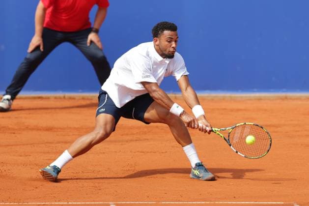 Tennis Herren ATP, Tennis Herren Tennis Herren Tour 500 European Open Hamburg, Hamburg Open ATP 500 2024 , 21.07.2024 , Finale , Arthur Fils FRA spielt eine Vorhand Copyright: FernandoxSoares