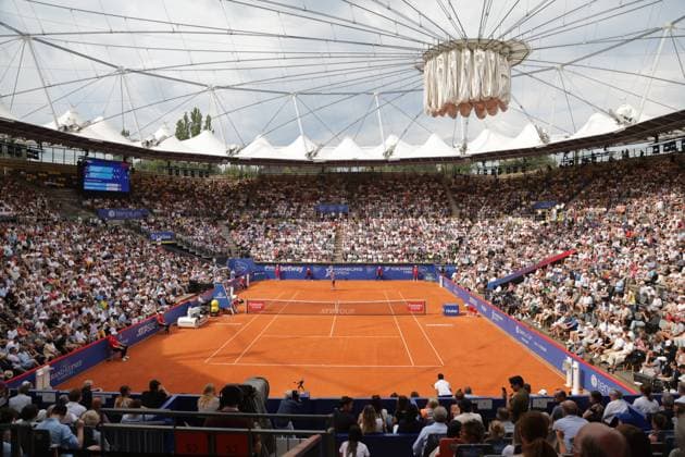 Tennis Herren ATP, Tennis Herren Tennis Herren Tour 500 European Open Hamburg, Hamburg Open ATP 500 2024 , 21.07.2024 , Finale , Stadion am Rothenbaum , Center Court , Innenansicht , Zuschauer , Fans Copyright: FernandoxSoares