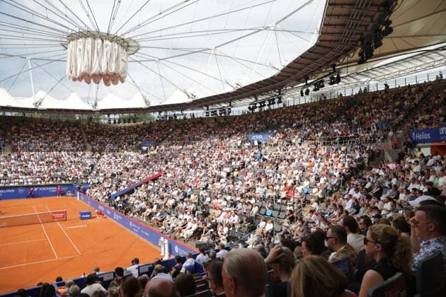 Tennis Herren ATP, Tennis Herren Tennis Herren Tour 500 European Open Hamburg, Hamburg Open ATP 500 2024 , 21.07.2024 , Finale , Stadion am Rothenbaum , Center Court , Innenansicht , Zuschauer , Fans Copyright: FernandoxSoares