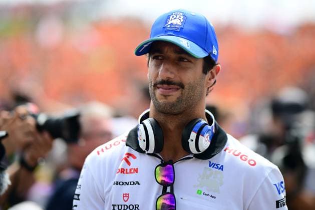 F1 Grand Prix of Hungary Daniel Ricciardo of Visa Cash-Up Racing Bulls is walking during the drivers parade of the Hungarian GP, the 13th race of the Formula 1 World Championship, WM, Weltmeisterschaft in Hungaroring, Mogyorod, Kosice, Hungary, on July 21, 2024. Mogyorod Hungary  Copyright: xAndreaxDiodatox originalFilename:diodato-notitle240721_npl1P.jpg