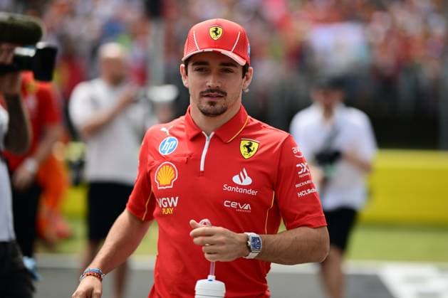 F1 Grand Prix of Hungary Charles Leclerc of Scuderia Ferrari is walking during the drivers parade of the Hungarian GP, the 13th race of the Formula 1 World Championship, WM, Weltmeisterschaft in Hungaroring, Mogyorod, Kosice, Hungary, on July 21, 2024. Mogyorod Hungary  Copyright: xAndreaxDiodatox originalFilename:diodato-notitle240721_npzQN.jpg