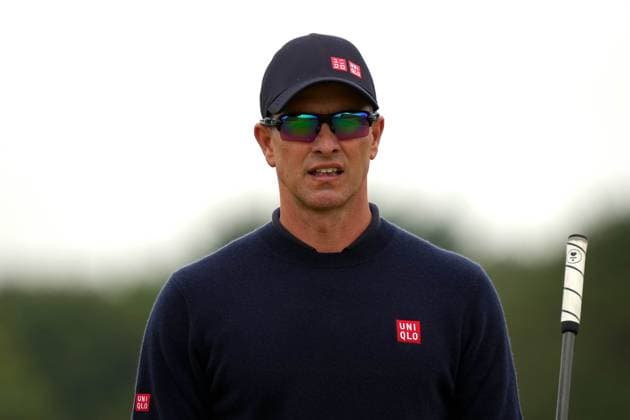 Adam Scott on the 8th green. The British Open Championship, Day Three, Golf, Royal Troon, Troon, UK - 21 July 2024  Copyright: xStuartxWallace Shutterstockx 14588006ad