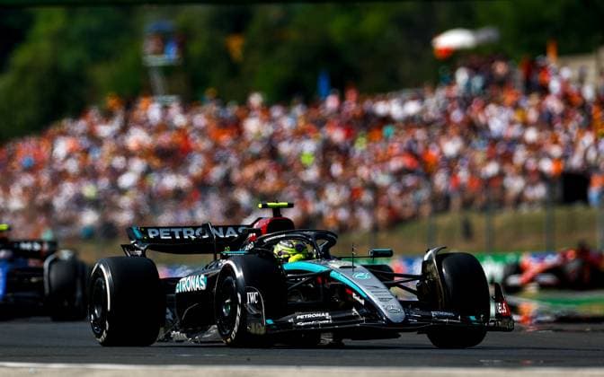 44 Lewis Hamilton (GBR, Mercedes-AMG Petronas F1 Team), F1 Grand Prix of Hungary at Hungaroring on July 21, 2024 in Budapest, Hungary. (Photo by HOCH ZWEI) Budapest Hungary