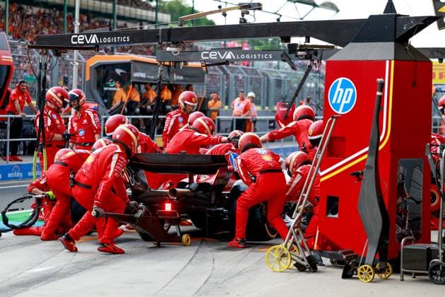 16 Charles Leclerc (MCO, Scuderia Ferrari HP), F1 Grand Prix of Hungary at Hungaroring on July 21, 2024 in Budapest, Hungary. (Photo by HOCH ZWEI) Budapest Hungary
