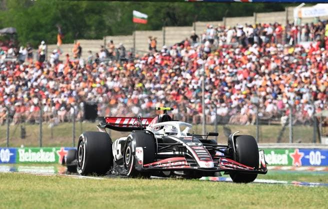 21.07.2024, Hungaroring, Budapest, FORMULA 1 HUNGARIAN GRAND PRIX 2024 , im Bild Nico Hülkenberg (DEU), Haas F1 Team Defodi-506_20240721_hbr_7302