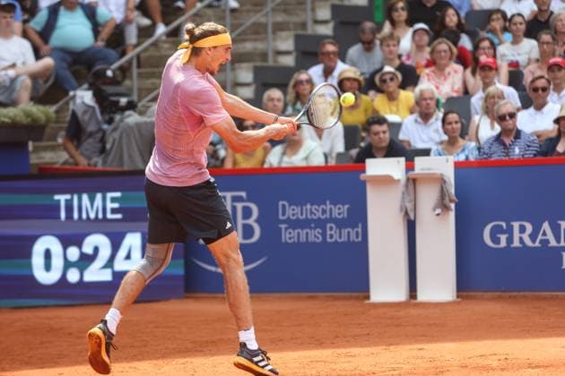Tennis: Hamburg Open 2024, ATP500, Finale, Hamburg, 21.07.2024 Alexander Zverev (GER) - Arthur Fils (FRA)