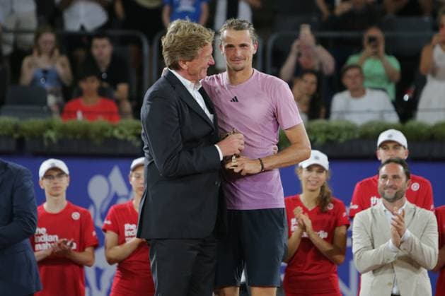 Tennis Herren ATP, Tennis Herren Tennis Herren Tour 500 European Open Hamburg, Hamburg Open ATP 500 2024 , 21.07.2024 , Finale , Alexander Zverev GER , Dietloff v. Arnim Copyright: FernandoxSoares