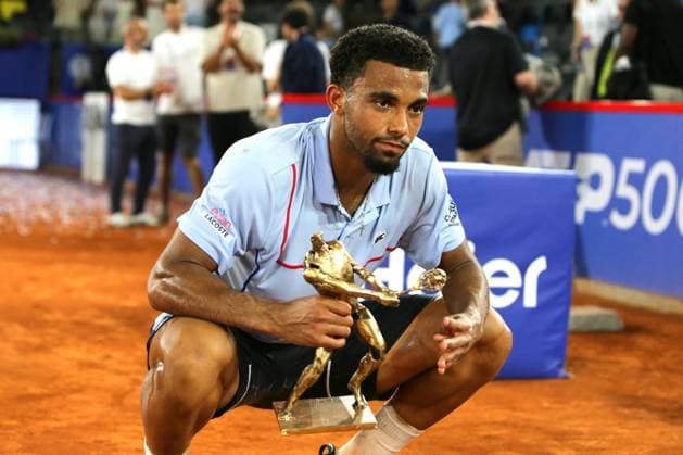 Tennis Herren ATP, Tennis Herren Tennis Herren Tour 500 European Open Hamburg, Hamburg Open ATP 500 2024 , 21.07.2024 , Finale , Arthur Fils FRA , Gewinner von Hamburg 2024 Copyright: FernandoxSoares