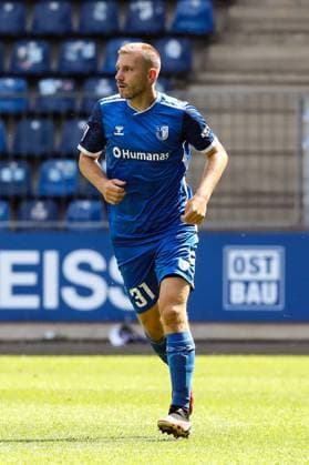Robert Leipertz (1. FC Magdeburg,31) - 2. Fußball Bundesliga Saison 2024-2025 Testspiel Sommervorbereitung 1. FC Magdeburg vs VfL Bochum in der Avnet Arena in Magdeburg - Freisteller,Aktion,Fußball,Mann,Männer,Deutschland,20.07.2024