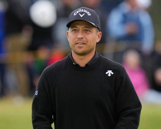 21st July 2024; Royal Troon Golf Club, Troon, South Ayrshire, Scotland; The Open Championship Final Round; Xander Schauffele walks from the 15th green during the final round  ActionPlus12670939 StevenxFlynn