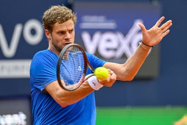 TENNIS - ATP, Tennis Herren Generali Open 2024 KITZBUEHEL,AUSTRIA,22.JUL.24 - TENNIS - ATP World Tour, Generali Open. Image shows Yannick Hanfmann (GER).  GEPAxpictures xDanielxSchoenherr