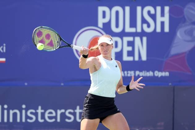 WARSZAWA 22.07.2024 TURNIEJ WTA, Tennis Damen 125 POLISH OPEN --- TENNIS TOURNAMENT WTA 125 POLISH OPEN IN WARSAW LINA GLUSHKO FOT. PIOTR KUCZA FOTOPYK NEWSPIX.PL --- Newspix.pl  240722PYK0011