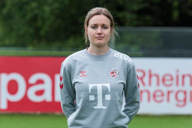 Mannschaftsfoto 1. FC Köln-Frauen, Saison 2024 25; 22.07.2024 Inga Wester (Physiotherapeutin). Mannschaftsfoto-Termin der Frauen des 1. FC Köln für die Saison 2024 25, am 22.07.2024, Geissbockheim, Köln. Copyright: xBEAUTIFULxSPORTS Meuselx