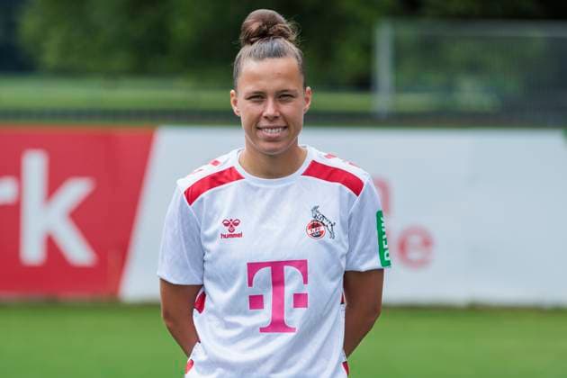 Mannschaftsfoto 1. FC Köln-Frauen, Saison 2024 25; 22.07.2024 Nicole Billa (1. FC Köln, 17). Mannschaftsfoto-Termin der Frauen des 1. FC Köln für die Saison 2024 25, am 22.07.2024, Geissbockheim, Köln. Copyright: xBEAUTIFULxSPORTS Meuselx