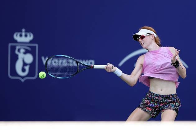 WARSZAWA 22.07.2024 TURNIEJ WTA, Tennis Damen 125 POLISH OPEN --- TENNIS TOURNAMENT WTA 125 POLISH OPEN IN WARSAW MAYA JOINT FOT. PIOTR KUCZA FOTOPYK NEWSPIX.PL --- Newspix.pl  240722PYK0124