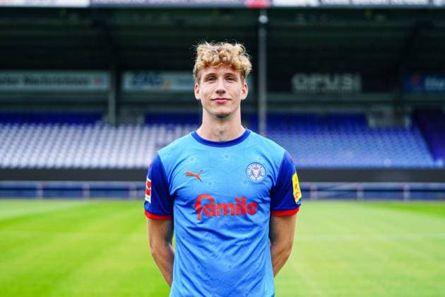 Lasse Rosenboom; Holstein Kiel 23 GER, Holstein Kiel, Bundesliga, Portraettermin 2024 2025 GER, Holstein Kiel, Bundesliga, Portraettermin 2024 2025 Kiel Copyright: xEibner-Pressefoto MarcelxvonxFehrnx EP_MFN