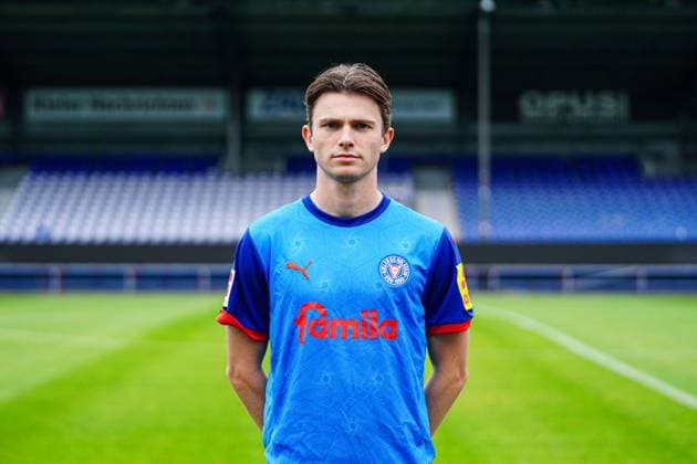 Magnus Knudsen; Holstein Kiel 24 GER, Holstein Kiel, Bundesliga, Portraettermin 2024 2025 GER, Holstein Kiel, Bundesliga, Portraettermin 2024 2025 Kiel Copyright: xEibner-Pressefoto MarcelxvonxFehrnx EP_MFN