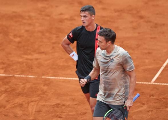 Alexander Erler, Andreas Mies, Herren Doppel, Men s Doubles Tennis - Generali Open Kitzbuehel 2024 - ATP, Tennis Herren 250 - Kitzbuehler Tennis Club - Kitzbuehel - Tirol - Oesterreich - 22 July 2024. Copyright: xJuergenxHasenkopfx