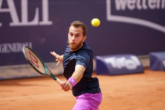 Generali Open ATP, Tennis Herren 250 2024; Kitzbühel, 23.07.2024 Hugo Gaston (FRA, Frankreich); Generali Open 2024, ATP 250, Sportpark Kitzbühel am 23.07.2024, Kitzbühel. Copyright: xBEAUTIFULxSPORTSx Pajonkx