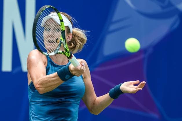 Polish Open 2024 Urszula Radwanska during WTA, Tennis Damen 125 Polish Open 2024 tennis tournament in Warsaw, Poland on 23 July, 2024. Warsaw Poland  Copyright: xFotoxOlimpikx originalFilename:jastrzebowski-wta125po240723_npb2P.jpg