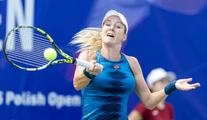 23.07.2024, Warszawa, tenis, WTA, Tennis Damen 125 Polish Open 2024, N z Urszula Radwanska, fot. Tomasz Jastrzebowski Foto Olimpik 23.07.2024, Warsaw, tennis, WTA 125 Polish Open, In the picture: Urszula Radwanska, fot. Tomasz Jastrzebowski Foto Olimpik NEWSPIX.PL --- Newspix.pl 20240723TOMJ0246