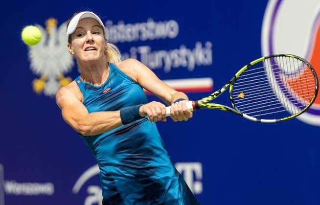 23.07.2024, Warszawa, tenis, WTA, Tennis Damen 125 Polish Open 2024, N z Urszula Radwanska, fot. Tomasz Jastrzebowski Foto Olimpik 23.07.2024, Warsaw, tennis, WTA 125 Polish Open, In the picture: Urszula Radwanska, fot. Tomasz Jastrzebowski Foto Olimpik NEWSPIX.PL --- Newspix.pl 20240723TOMJ0382