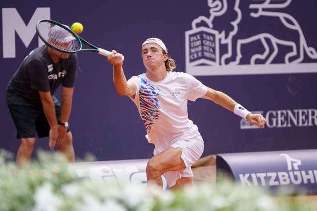 Generali Open ATP, Tennis Herren 250 2024; Kitzbühel, 23.07.2024 Lukas Neumayer (AUT, Österreich); Generali Open 2024, ATP 250, Sportpark Kitzbühel am 23.07.2024, Kitzbühel. Copyright: xBEAUTIFULxSPORTSx Pajonkx