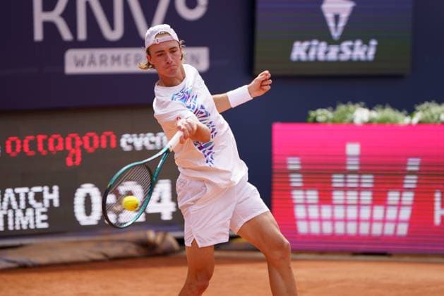 Generali Open ATP, Tennis Herren 250 2024; Kitzbühel, 23.07.2024 Lukas Neumayer (AUT, Österreich); Generali Open 2024, ATP 250, Sportpark Kitzbühel am 23.07.2024, Kitzbühel. Copyright: xBEAUTIFULxSPORTSx Pajonkx