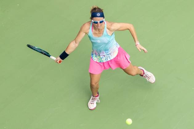 Polish Open 2024 Carole Monnet during WTA, Tennis Damen 125 Polish Open 2024 tennis tournament in Warsaw, Poland on 23 July, 2024. Warsaw Poland  Copyright: xFotoxOlimpikx originalFilename:jastrzebowski-wta125po240723_np8TK.jpg