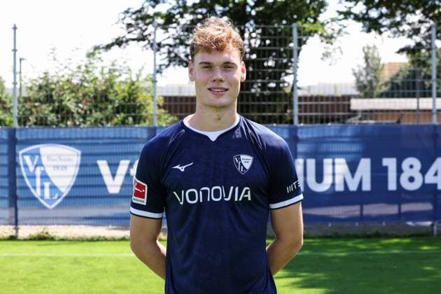 23.07.2024, Fussball, Saison 2024 2025, 1. Bundesliga, Porträttermin, Mannschaftsfoto VfL Bochum, Mats Pannewig; VfL Bochum Bochum NRW Deutschland xRHR-FOTOx Copyright: RHR-FOTOx RHR-FOTO