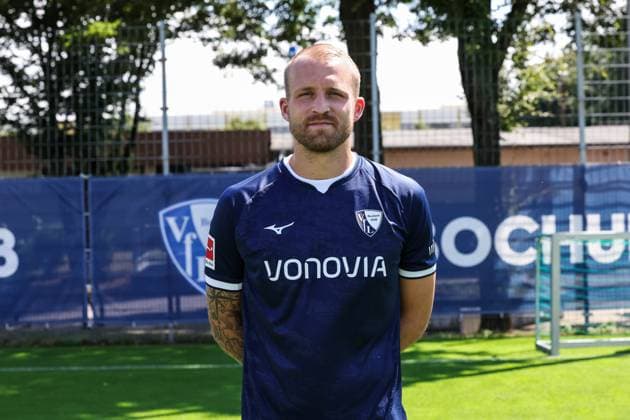 23.07.2024, Fussball, Saison 2024 2025, 1. Bundesliga, Porträttermin, Mannschaftsfoto VfL Bochum, Philipp Hofmann; VfL Bochum Bochum NRW Deutschland xRHR-FOTOx Copyright: RHR-FOTOx RHR-FOTO