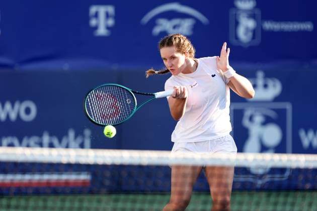 WARSZAWA 23.07.2024 TURNIEJ WTA, Tennis Damen 125 POLISH OPEN --- TENNIS TOURNAMENT WTA 125 POLISH OPEN IN WARSAW WERONIKA EWALD FOT. PIOTR KUCZA FOTOPYK NEWSPIX.PL --- Newspix.pl  240723PYK0140