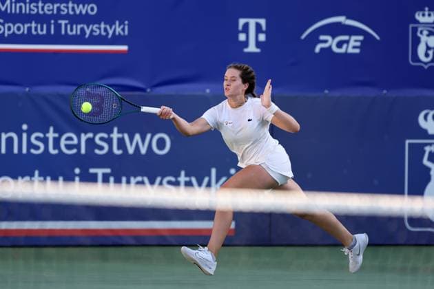 WARSZAWA 23.07.2024 TURNIEJ WTA, Tennis Damen 125 POLISH OPEN --- TENNIS TOURNAMENT WTA 125 POLISH OPEN IN WARSAW WERONIKA EWALD FOT. PIOTR KUCZA FOTOPYK NEWSPIX.PL --- Newspix.pl  240723PYK0142