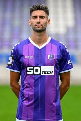 VfL Osnabrück; 3. Liga Porträttermin 2024 2025 am 23.07.2024 an der Bremer Brücke in Osnabrück Aday Ercan (Osnabrueck)