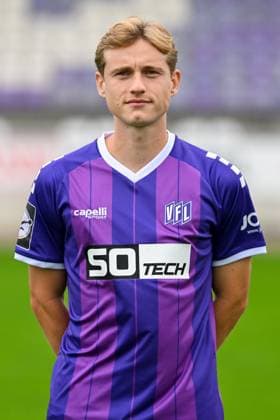 VfL Osnabrück; 3. Liga Porträttermin 2024 2025 am 23.07.2024 an der Bremer Brücke in Osnabrück Bastien Conus (Osnabrueck)