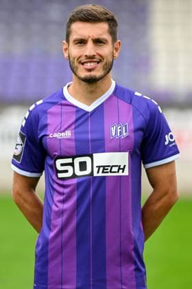 VfL Osnabrück; 3. Liga Porträttermin 2024 2025 am 23.07.2024 an der Bremer Brücke in Osnabrück Bashkim Ajdini (Osnabrueck)