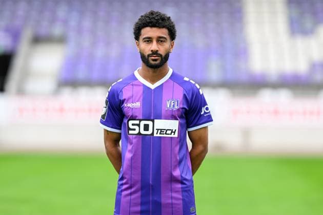 VfL Osnabrück; 3. Liga Porträttermin 2024 2025 am 23.07.2024 an der Bremer Brücke in Osnabrück Noel Niemann (Osnabrueck)