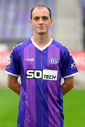 VfL Osnabrück; 3. Liga Porträttermin 2024 2025 am 23.07.2024 an der Bremer Brücke in Osnabrück Liridon Mulaj (Osnabrueck)