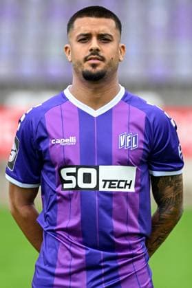 VfL Osnabrück; 3. Liga Porträttermin 2024 2025 am 23.07.2024 an der Bremer Brücke in Osnabrück Lion Semic (Osnabrueck)