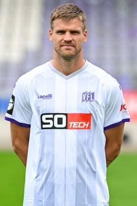VfL Osnabrück; 3. Liga Porträttermin 2024 2025 am 23.07.2024 an der Bremer Brücke in Osnabrück Torwart Lukas Jonsson (Osnabrueck)