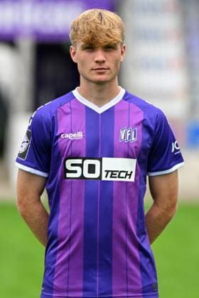 VfL Osnabrück; 3. Liga Porträttermin 2024 2025 am 23.07.2024 an der Bremer Brücke in Osnabrück Niklas Niehoff (Osnabrueck)