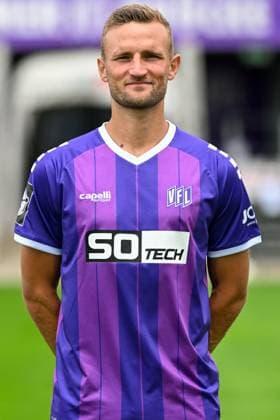 VfL Osnabrück; 3. Liga Porträttermin 2024 2025 am 23.07.2024 an der Bremer Brücke in Osnabrück Timo Beermann (Osnabrueck)