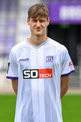 VfL Osnabrück; 3. Liga Porträttermin 2024 2025 am 23.07.2024 an der Bremer Brücke in Osnabrück Torwart Mats Remberg (Osnabrueck)