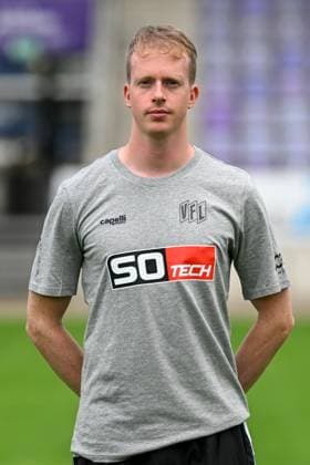 VfL Osnabrück; 3. Liga Porträttermin 2024 2025 am 23.07.2024 an der Bremer Brücke in Osnabrück Teammanager Leon Seelhöfer Seelhoefer (Osnabrueck)