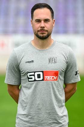 VfL Osnabrück; 3. Liga Porträttermin 2024 2025 am 23.07.2024 an der Bremer Brücke in Osnabrück Physiotherapeut Lennart Bartling (Osnabrueck)