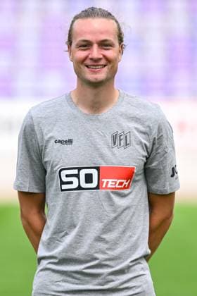 VfL Osnabrück; 3. Liga Porträttermin 2024 2025 am 23.07.2024 an der Bremer Brücke in Osnabrück Athletik-Trainer Mathis Beckmann (Osnabrueck)