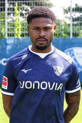 23.07.2024, Fussball, Saison 2024 2025, 1. Bundesliga, Porträttermin, Mannschaftsfoto VfL Bochum, Moritz-Broni Kwarteng; VfL Bochum xRHR-FOTOx Copyright: RHR-FOTOx RHR-FOTO